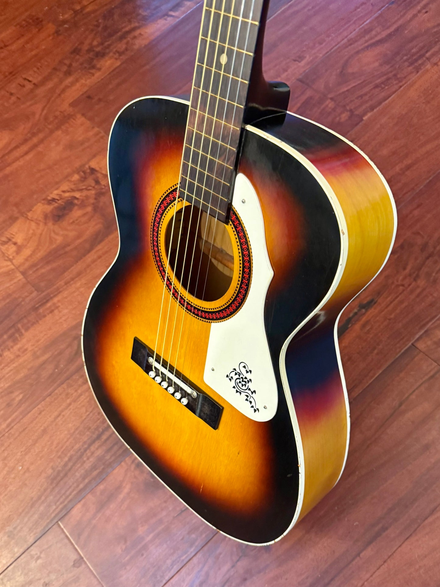 Vintage 1971 Harmony Stella H941 USA Made Acoustic Guitar