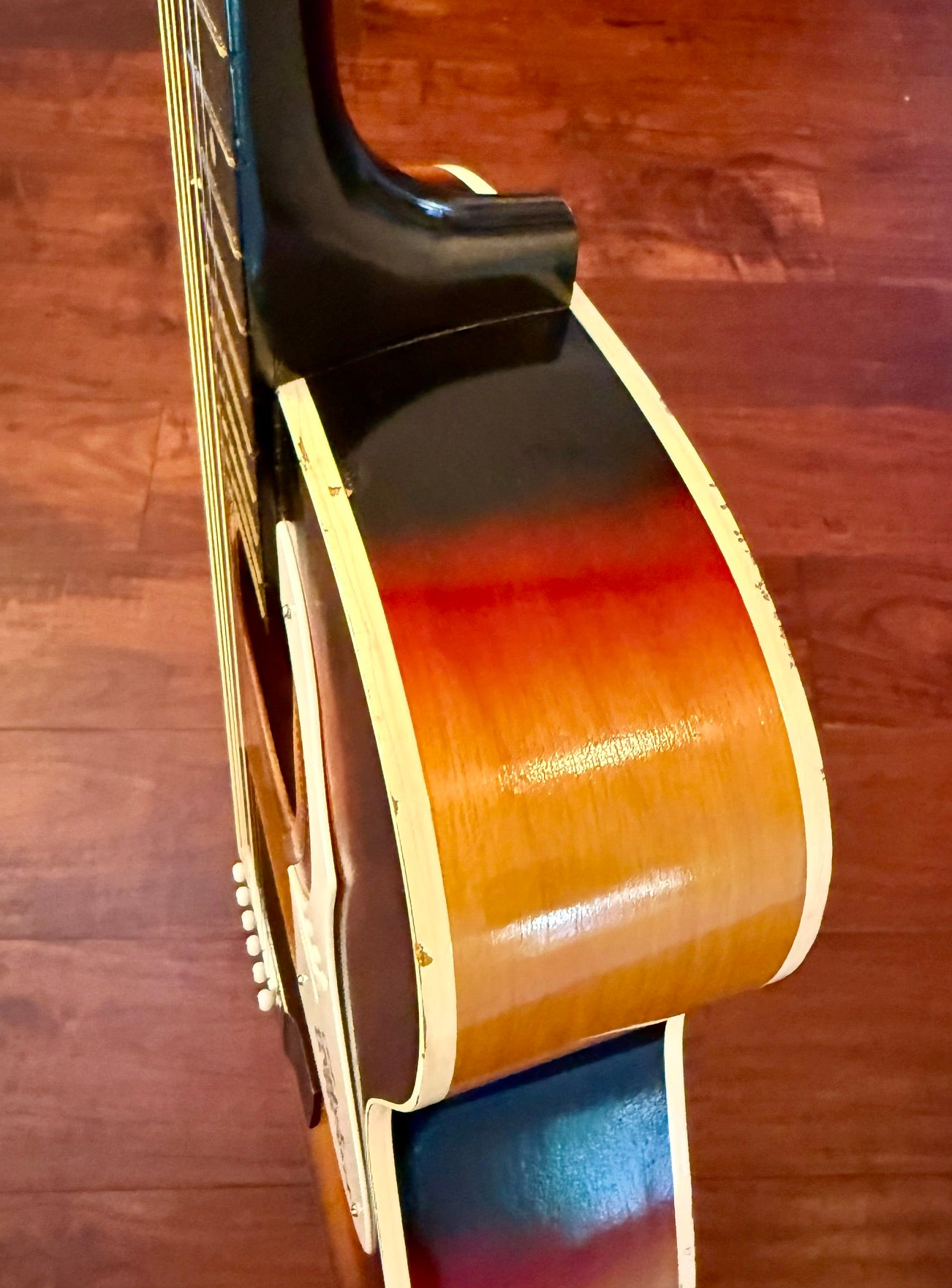 Vintage 1971 Harmony Stella H941 USA Made Acoustic Guitar