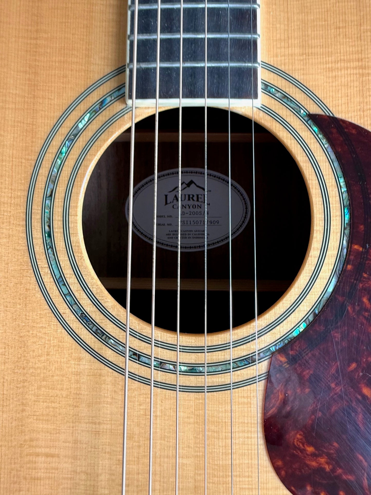 Laurel Canyon LD-200S/N Solid Top Acoustic Guitar