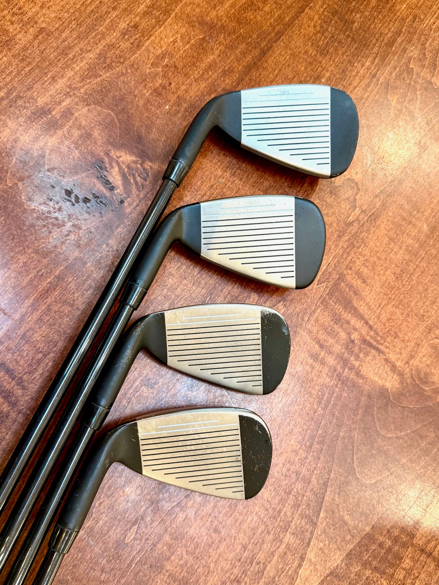 Turbo Power FBS Black Set of Shorter Irons 4-PW