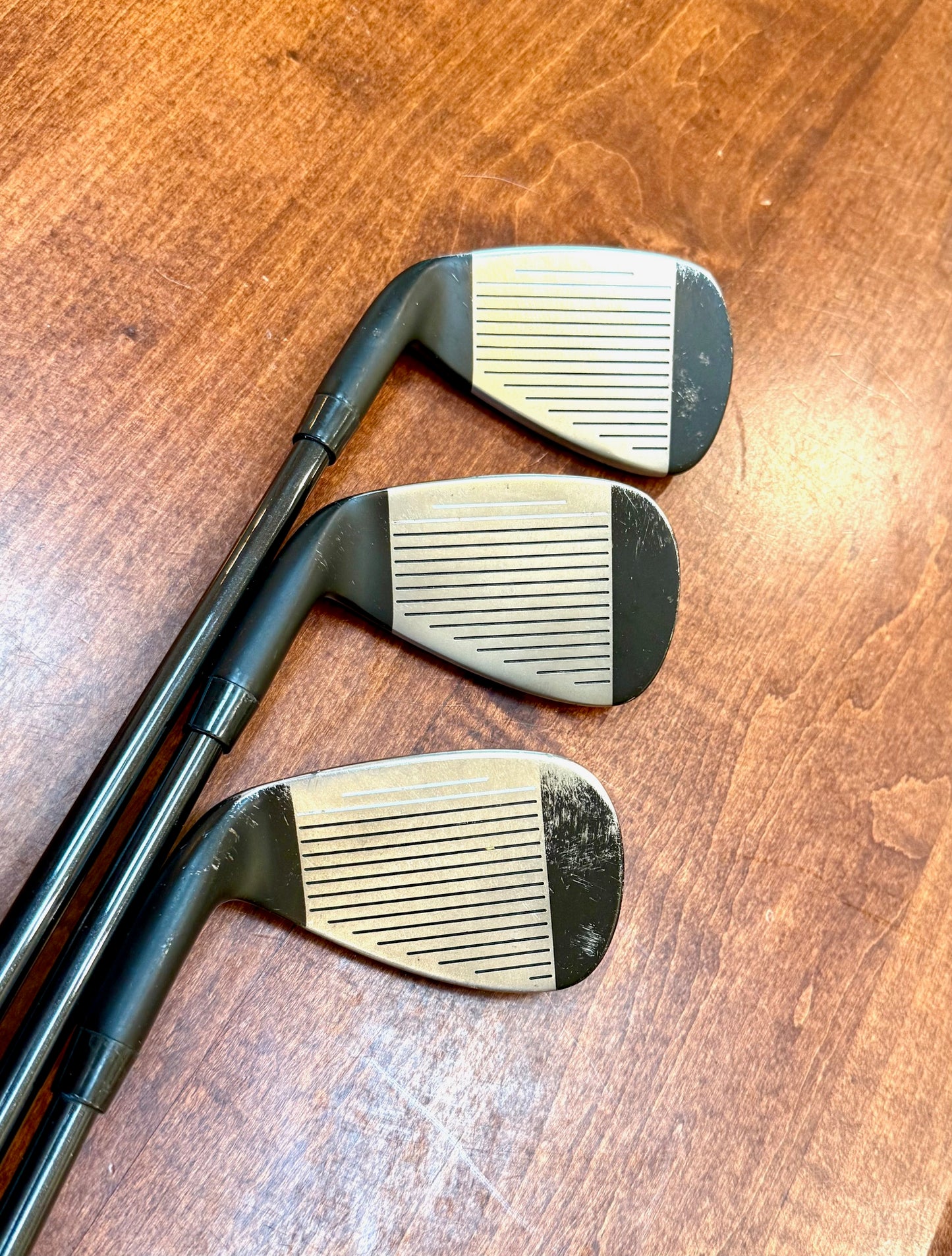 Turbo Power FBS Black Set of Shorter Irons 4-PW