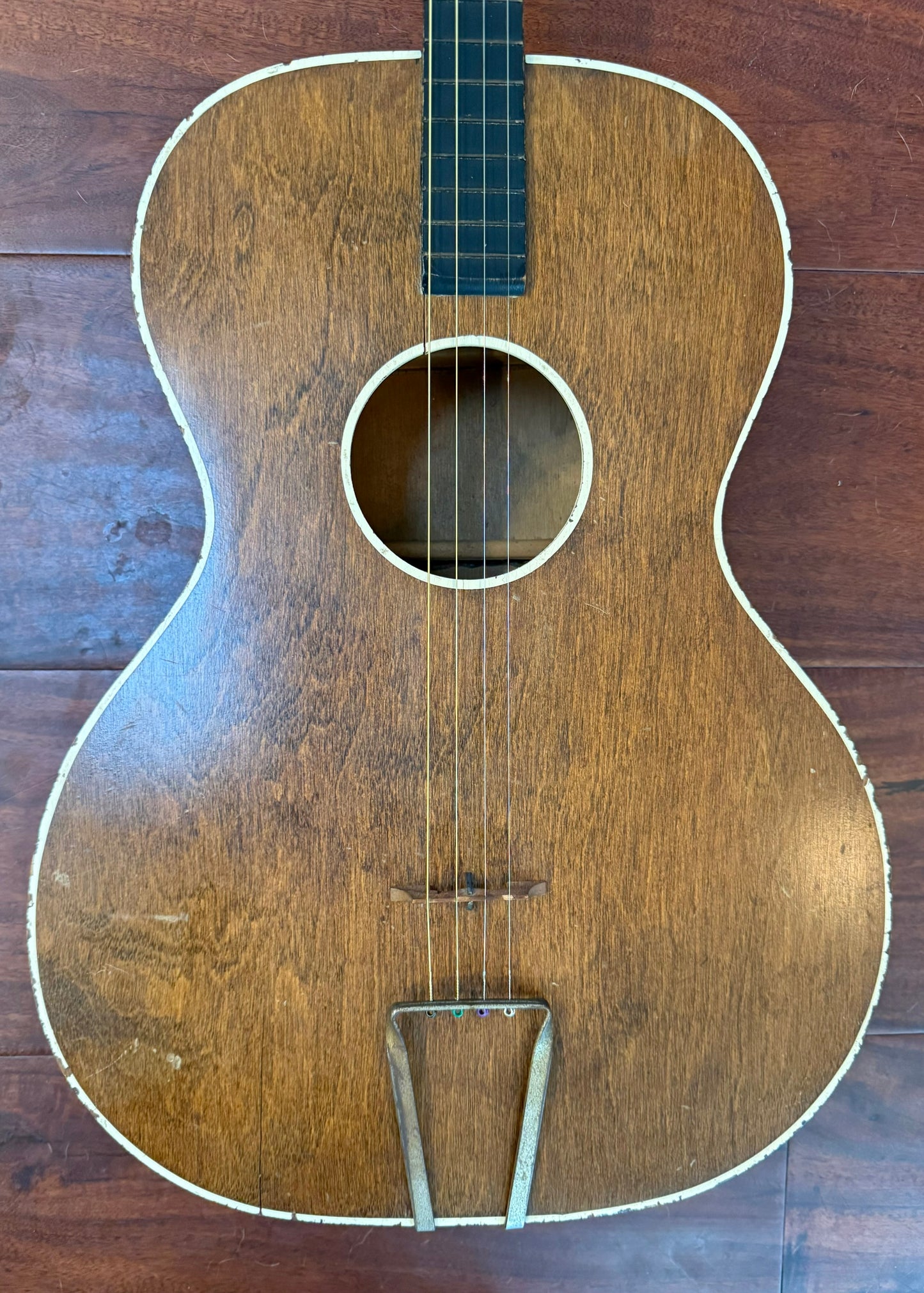 Vintage 1930's P'Mico Collegiate Acoustic Tenor Guitar
