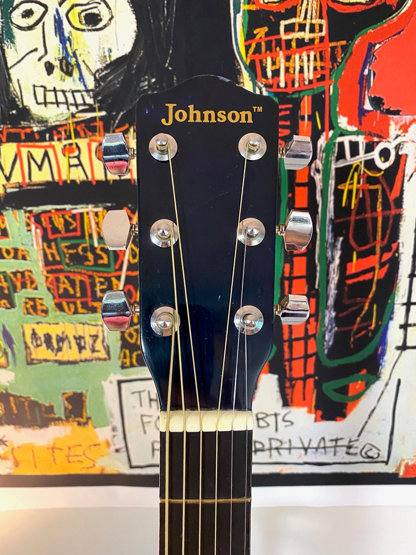 Johnson by AXL Acoustic Blueburst Guitar