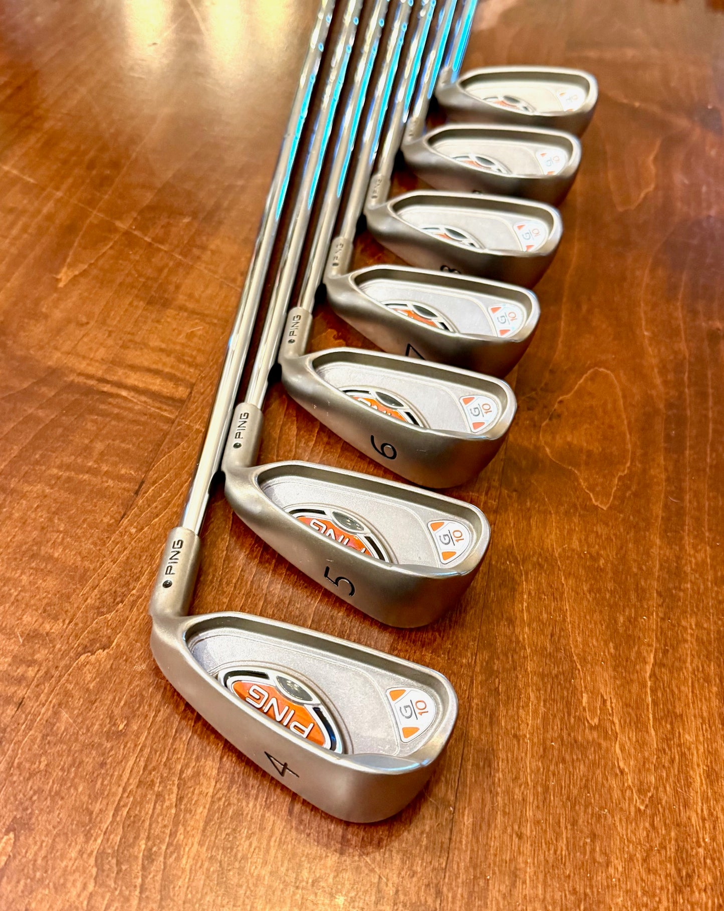 PING G10 Black Dot Set of Irons 4-PW, EXCELLENT CONDITION