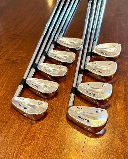 Mizuno MP-32 Forged Irons Set 2-PW NEW GRIPS