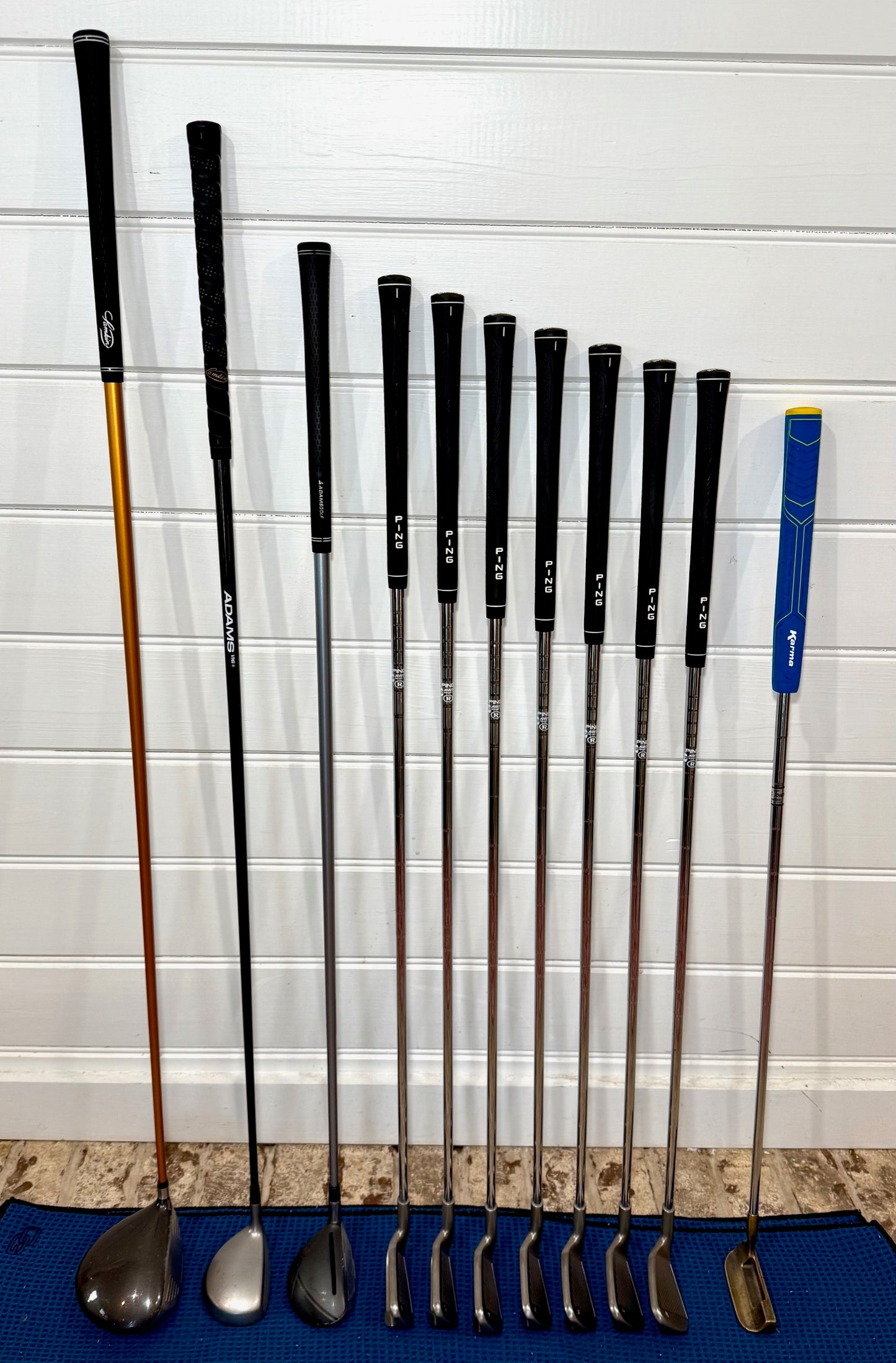 PING G10/Cleveland/Adams Set of Golf Clubs W/Bag