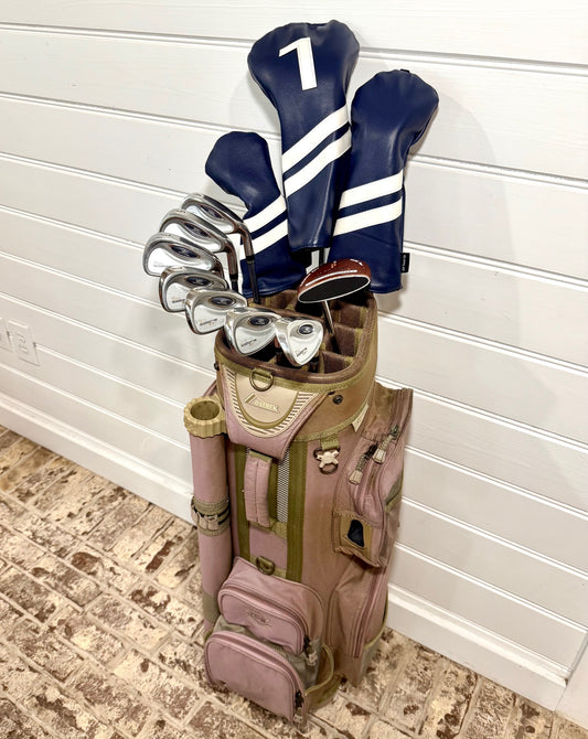 Ladies King Cobra/Callaway Set of Golf Clubs W/Bag & Extras