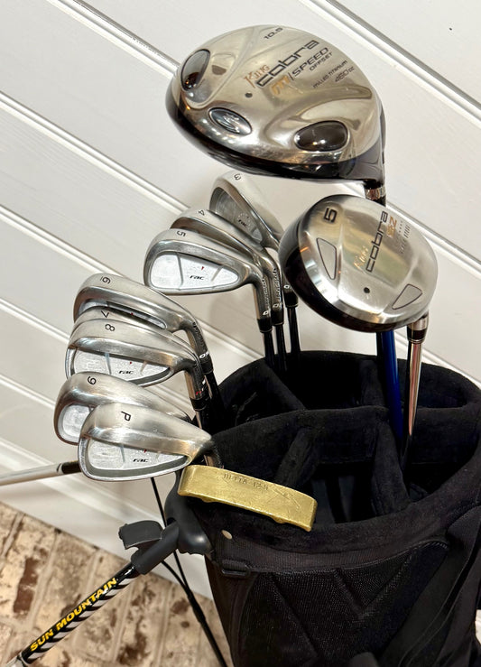 TaylorMade RAC/King Cobra Set of Golf Clubs W/Bag