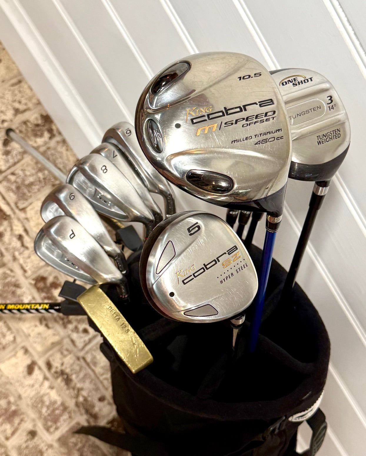 TaylorMade RAC/King Cobra Set of Golf Clubs W/Bag