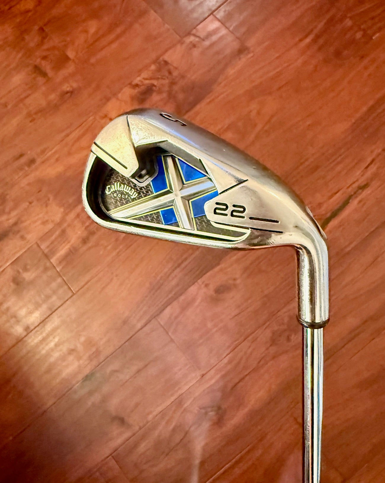 Callaway X-22 Set of Irons 4-9 W/NEW GRIPS