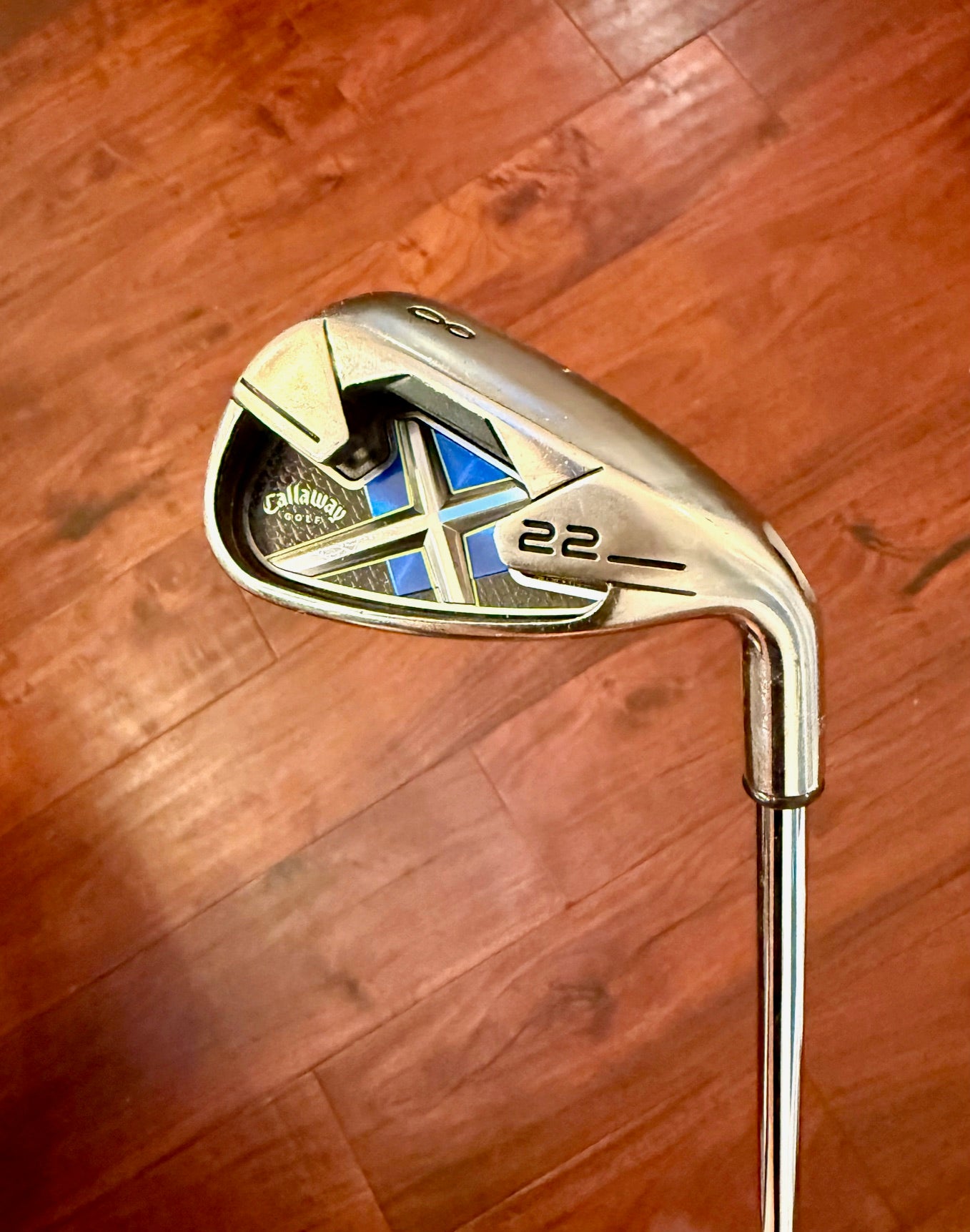 Callaway X-22 Set of Irons 4-9 W/NEW GRIPS