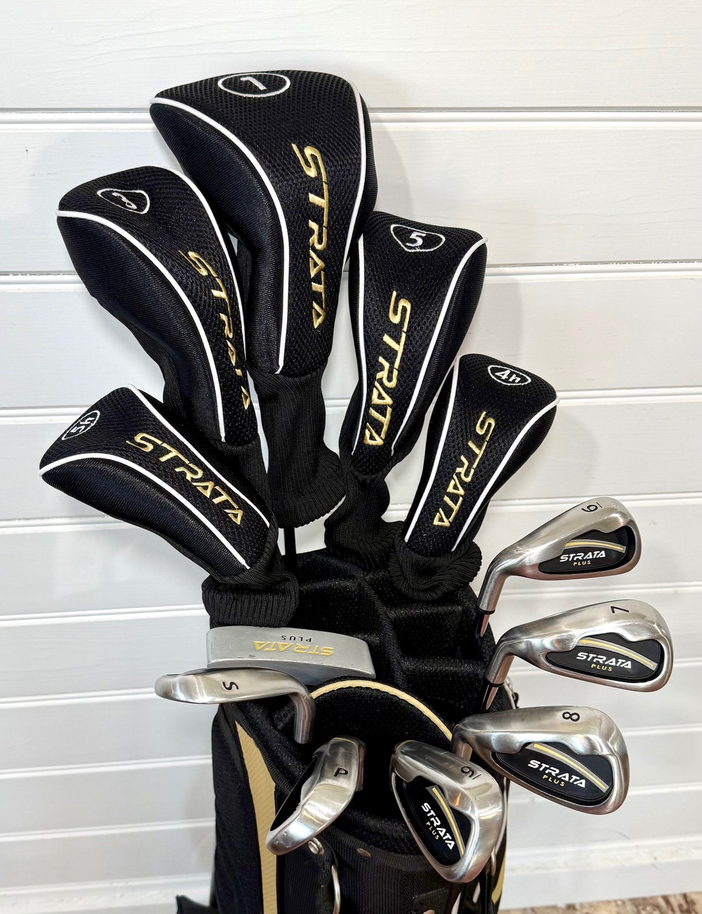 LEFTY Callaway Strata Plus18 Piece Set of Golf Clubs W/Bag