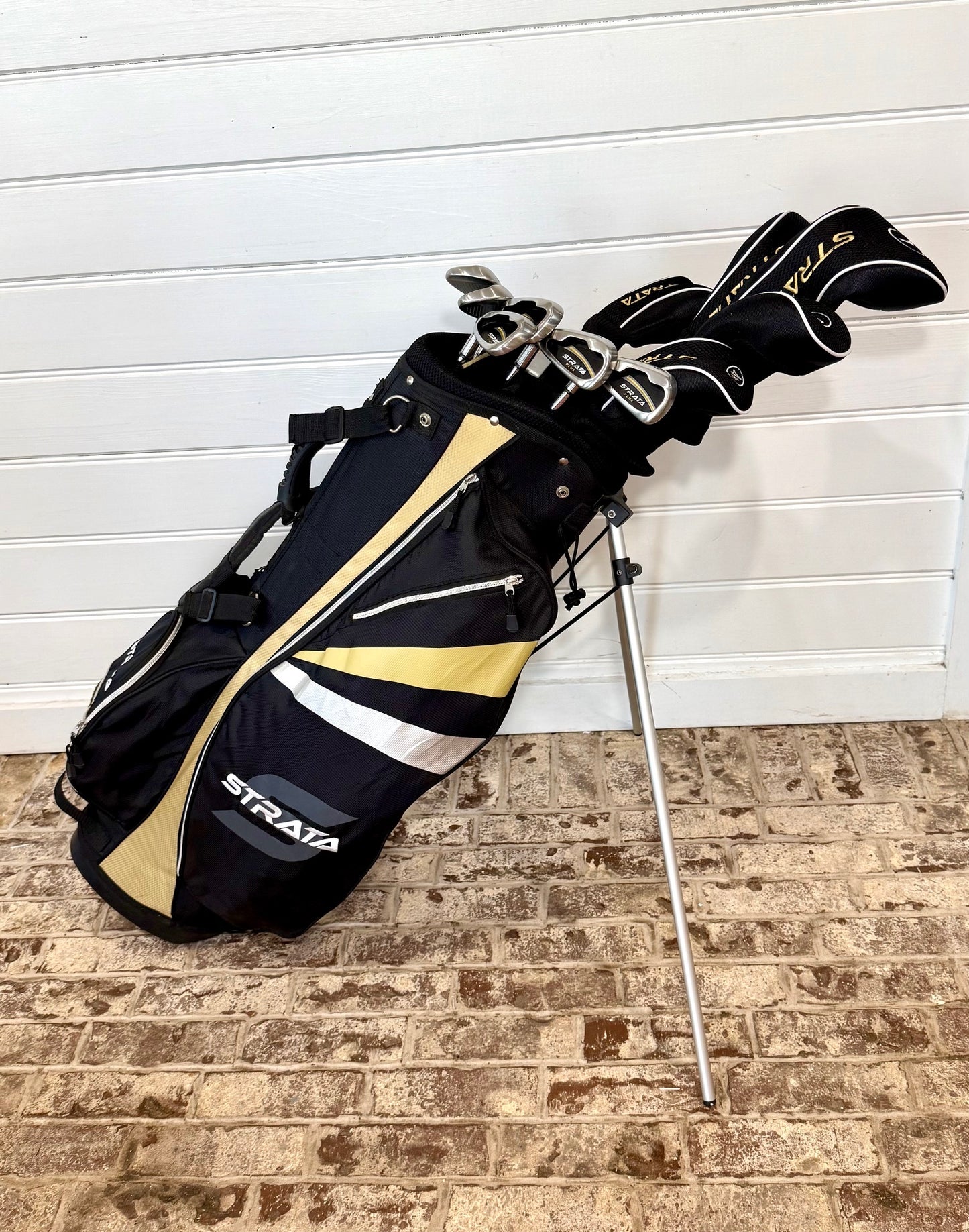 LEFTY Callaway Strata Plus18 Piece Set of Golf Clubs W/Bag