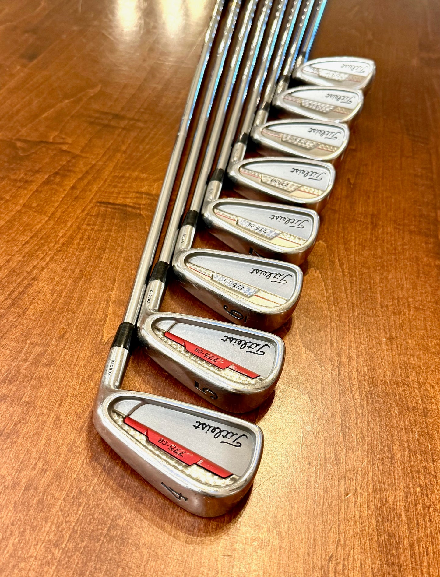 Titleist 775 CB Forged Irons Set 4-PW,AW