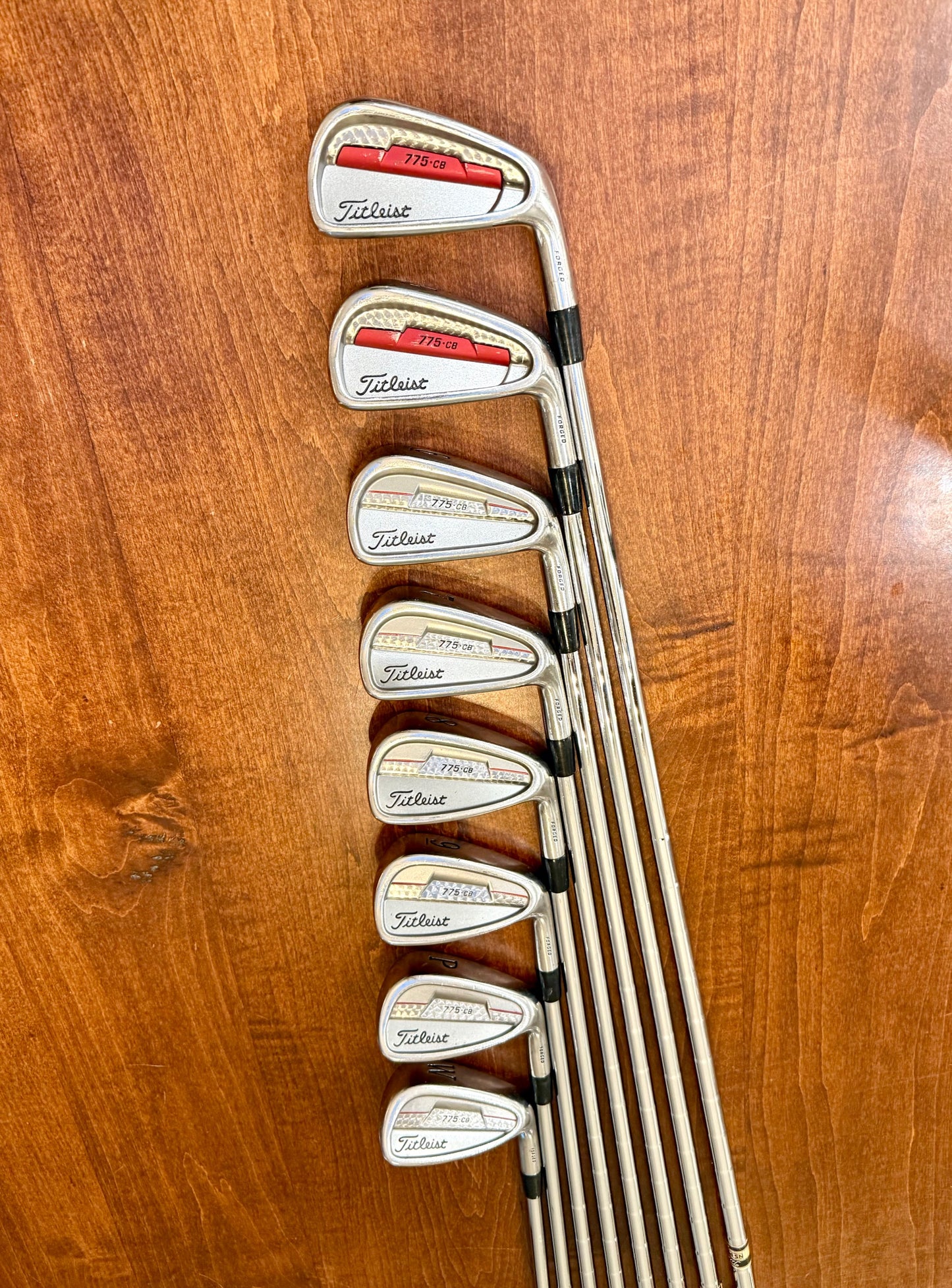Titleist 775 CB Forged Irons Set 4-PW,AW