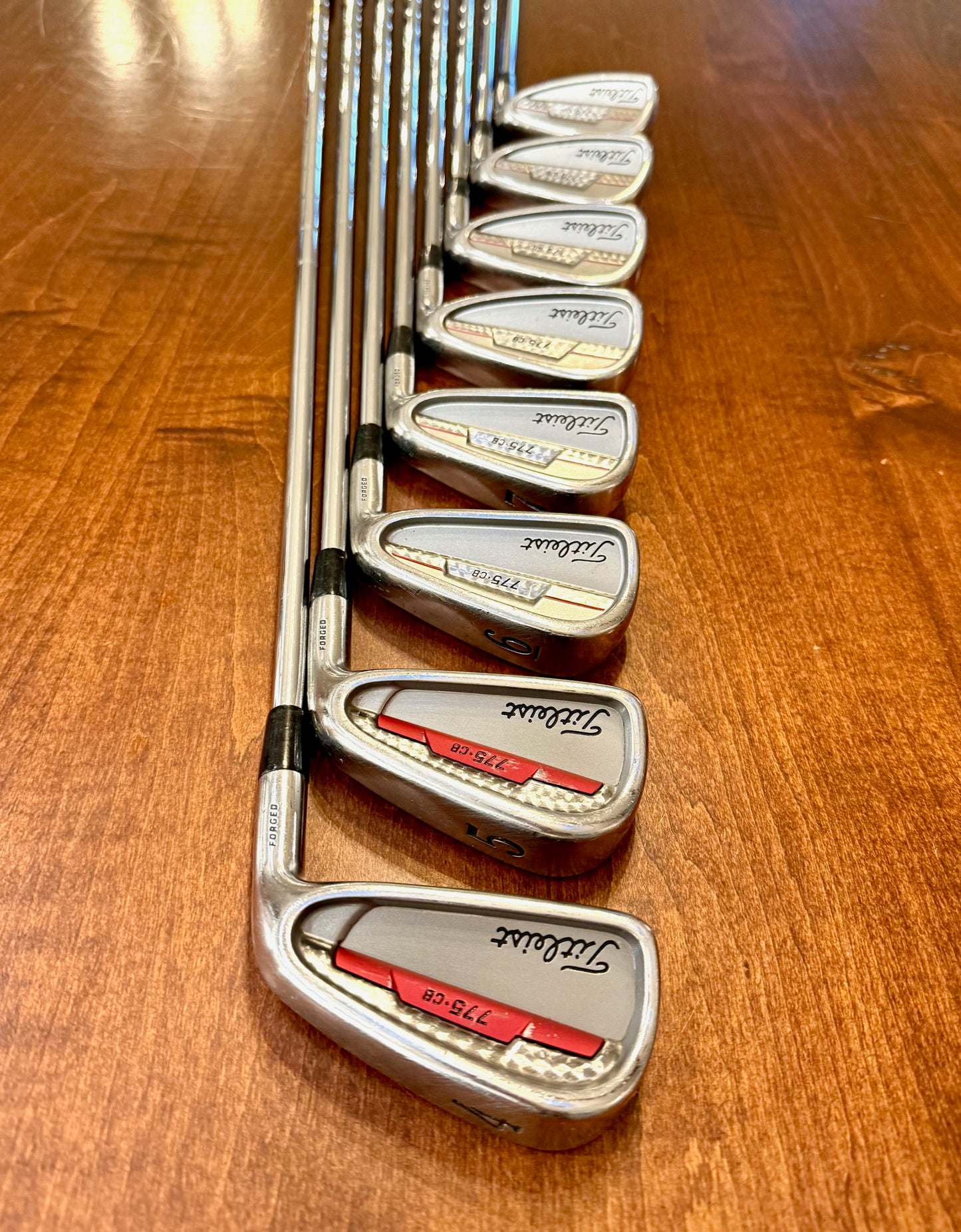 Titleist 775 CB Forged Irons Set 4-PW,AW