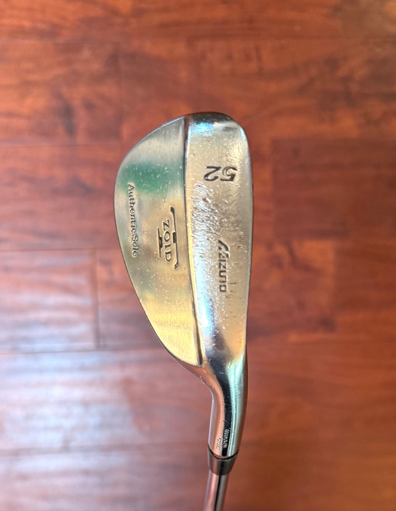 Mizuno TZoid 52 Degree GW Authentic Sole Wedge LIKE NEW GRIP