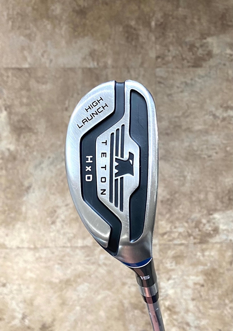 TETON HxD 3 Wood Hybrid Golf Club Senior Flex Excellent Condition