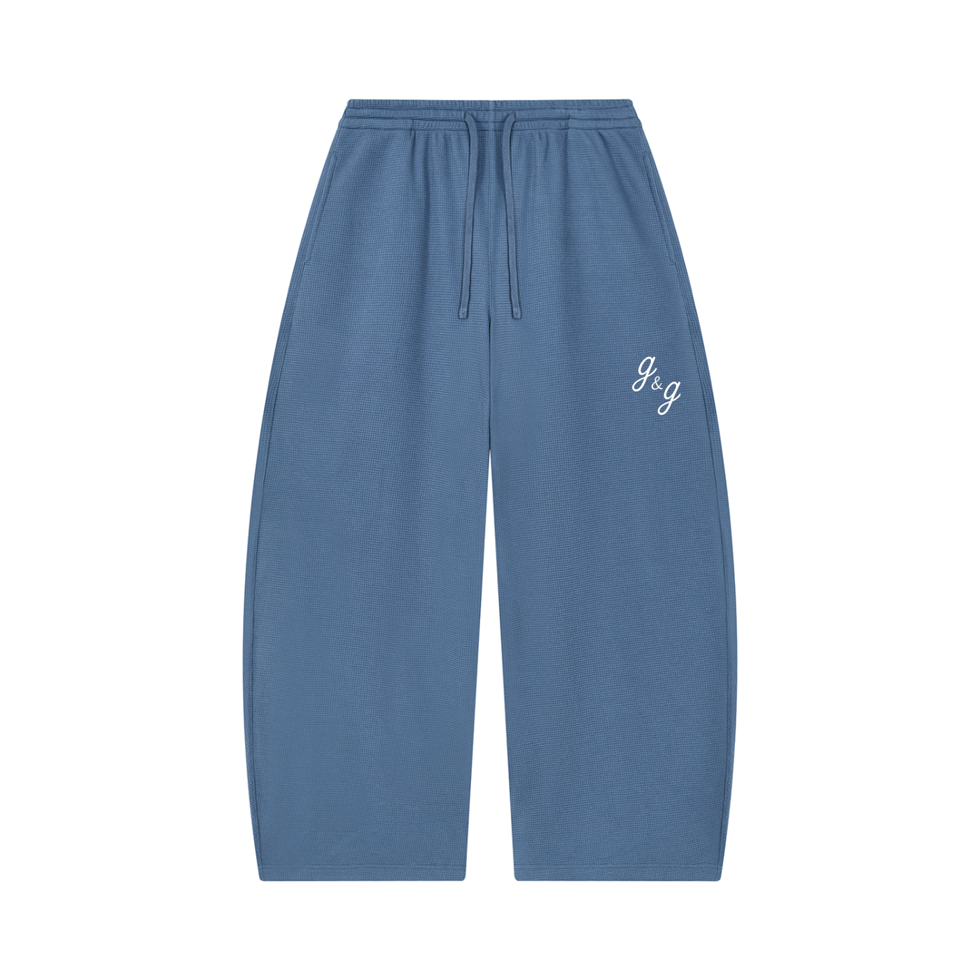 "Home Pants" g&g Waffle Barrel Sweat Pants