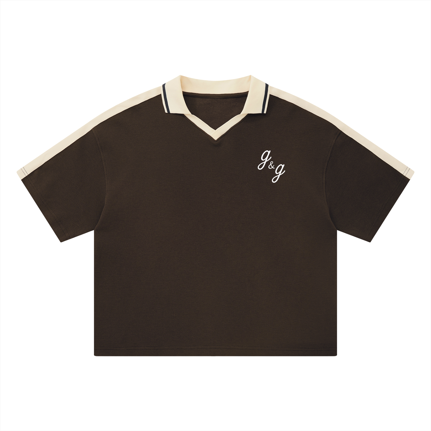 Unisex Color Block Polo Shirt