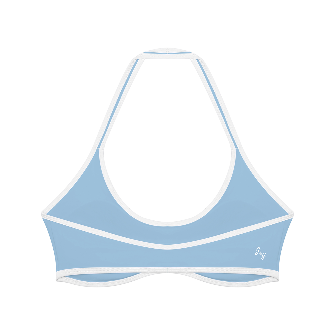 Women's Halter Color Block Yoga Sports Bra