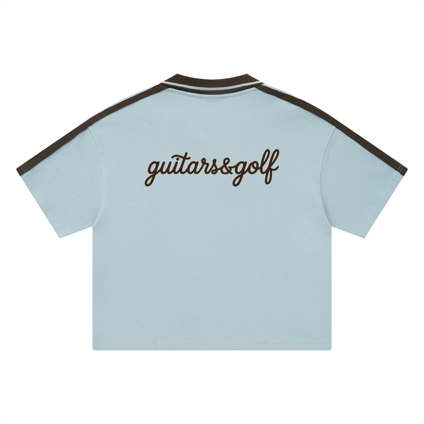 Unisex Color Block Polo Shirt