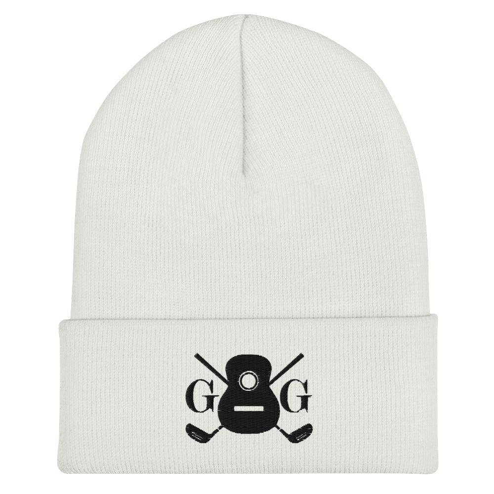 "G&G" Black Logo Cuffed Beanie Hat on Your Color Choice