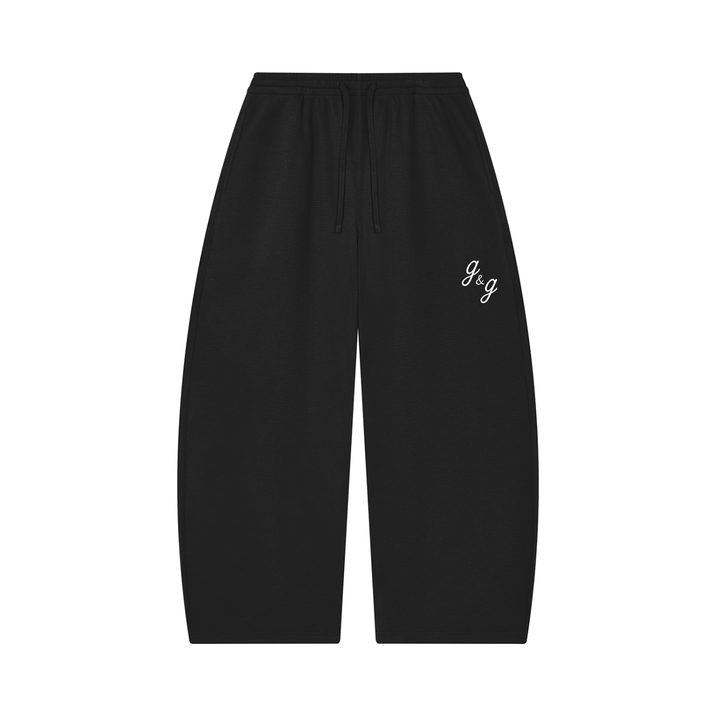 "Home Pants" g&g Waffle Barrel Sweat Pants