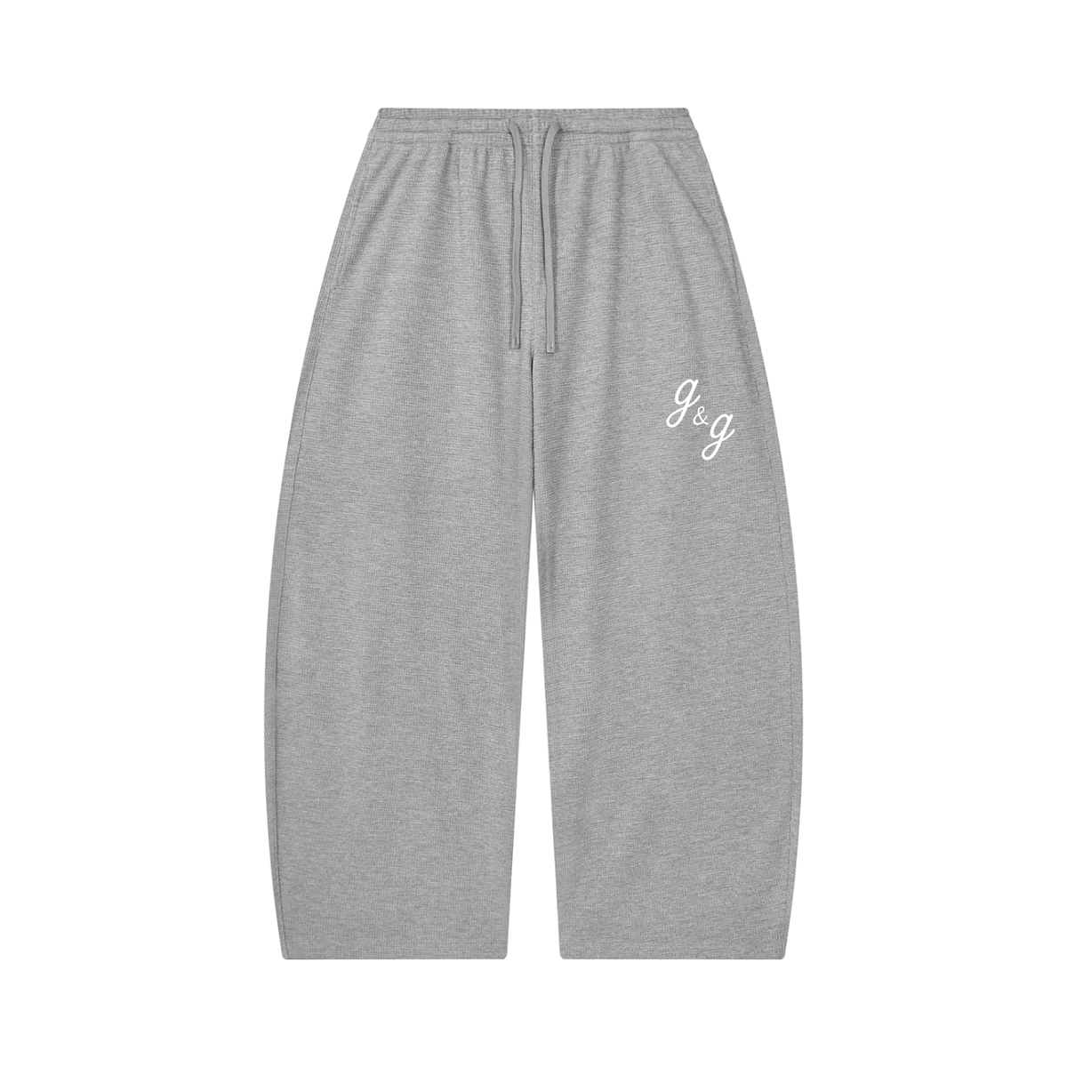 "Home Pants" g&g Waffle Barrel Sweat Pants