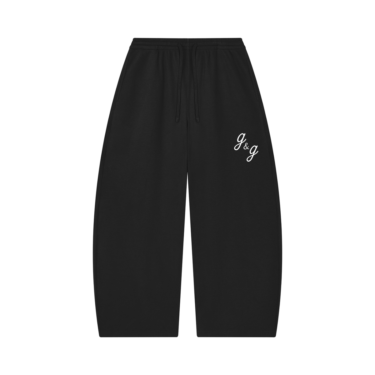 "Home Pants" g&g Waffle Barrel Sweat Pants
