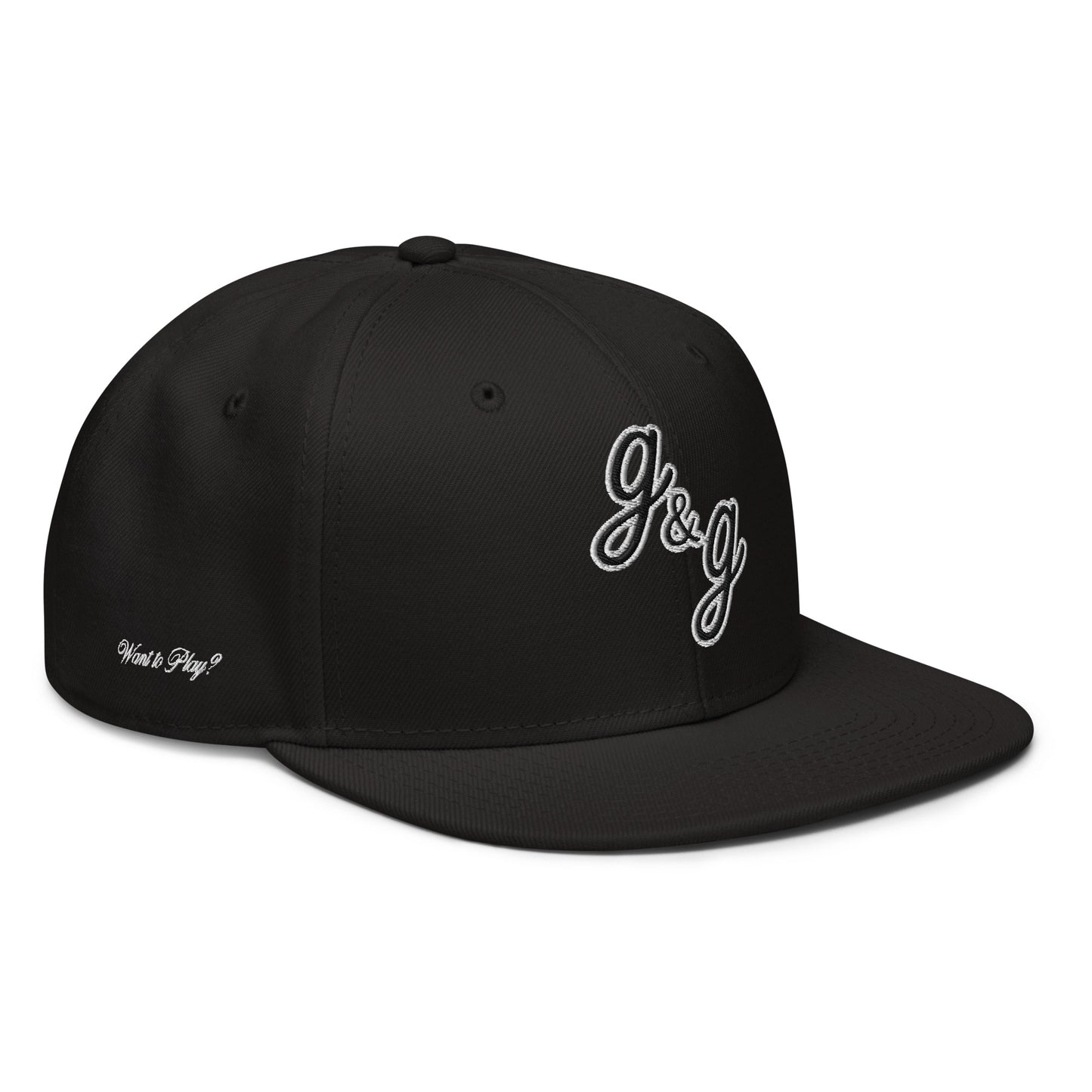 g&g Bold Puff Embroidered TOUR Snapback Hat