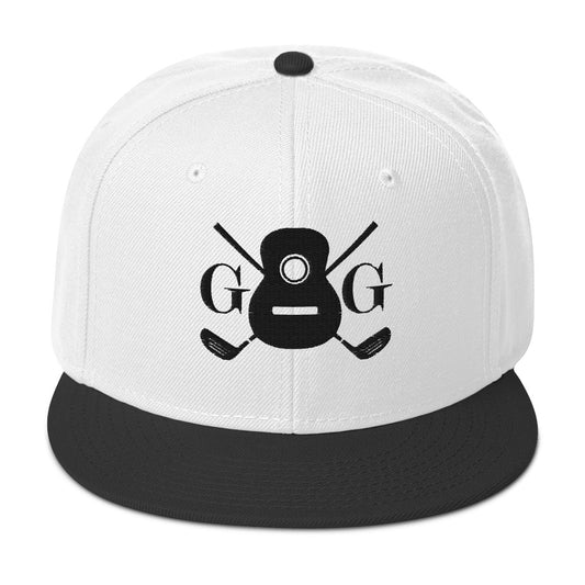 "G&G" Embroidered Logo Black Snapback Hat Your Color Choice