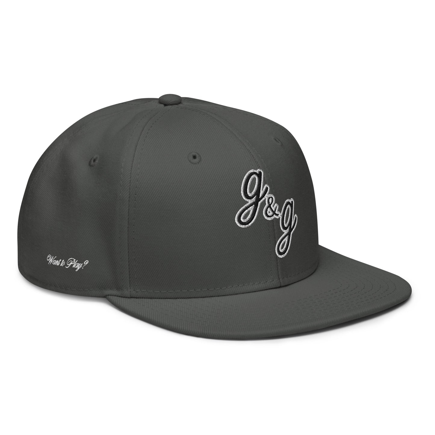g&g Bold Puff Embroidered TOUR Snapback Hat