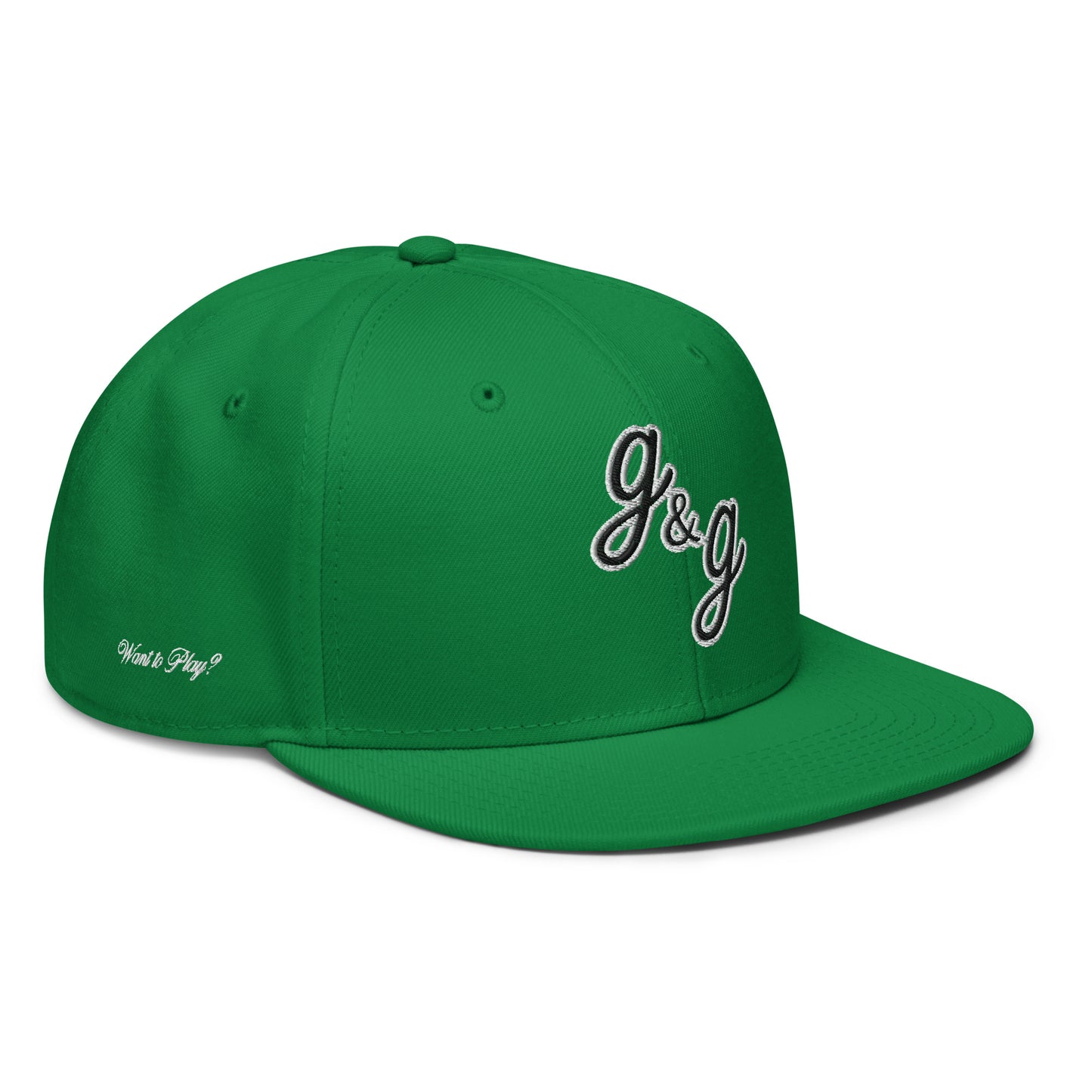 g&g Bold Puff Embroidered TOUR Snapback Hat