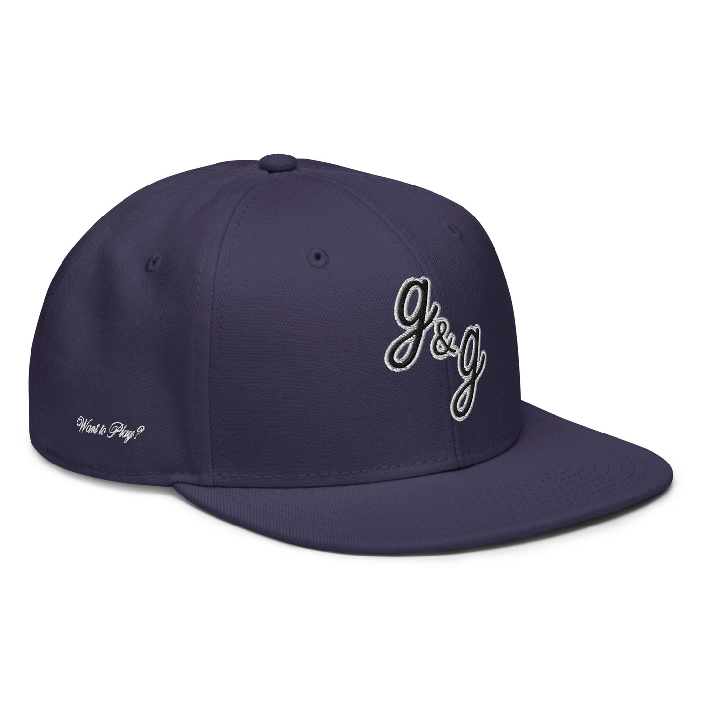 g&g Bold Puff Embroidered TOUR Snapback Hat