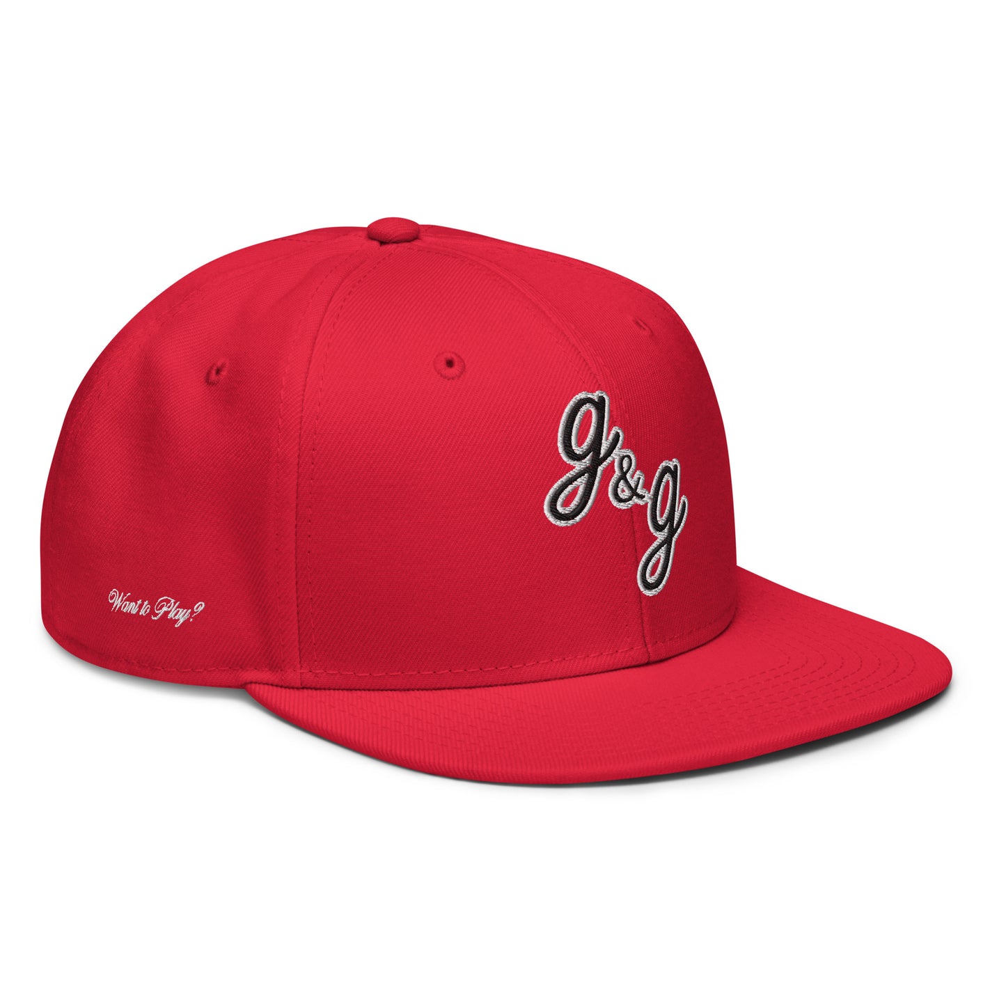 g&g Bold Puff Embroidered TOUR Snapback Hat