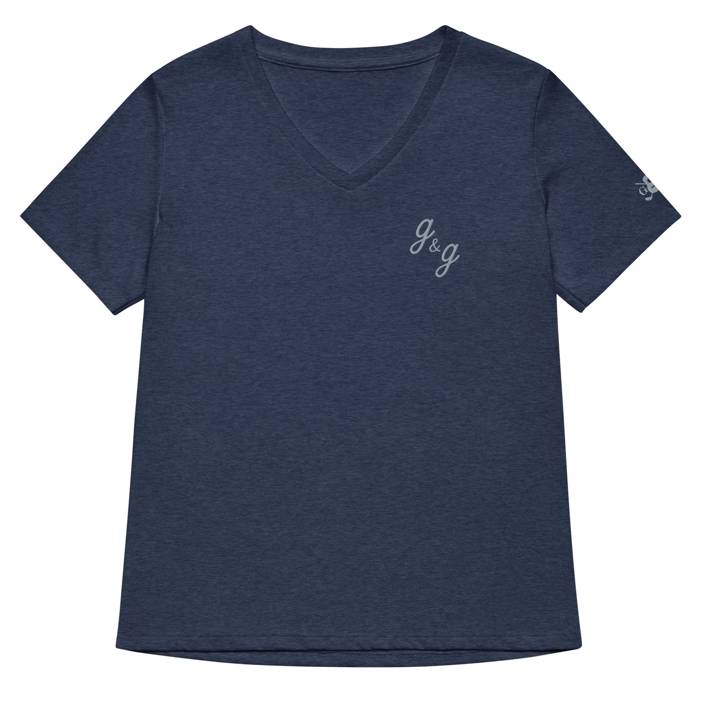 "Prepped" Women’s g&g  Relaxed V-Neck Tee